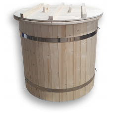Mini Cold Tub Ø 1,2 m Kiefer oder Thermowood