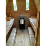 4,8 m Sauna Pod Kiefer- od. Thermowood