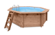 Tropical Sunshine Holzpool 434x401x116 cm OCTO 1