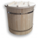 Mini Cold Tub Ø 1,2 m Kiefer oder Thermowood