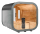 Cube Sauna 2,4x2,56x2,37 m Kieferholz vollisoliert