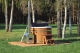 Hot Tub Acryl Ofurio 160x100 cm mit externen Ofen